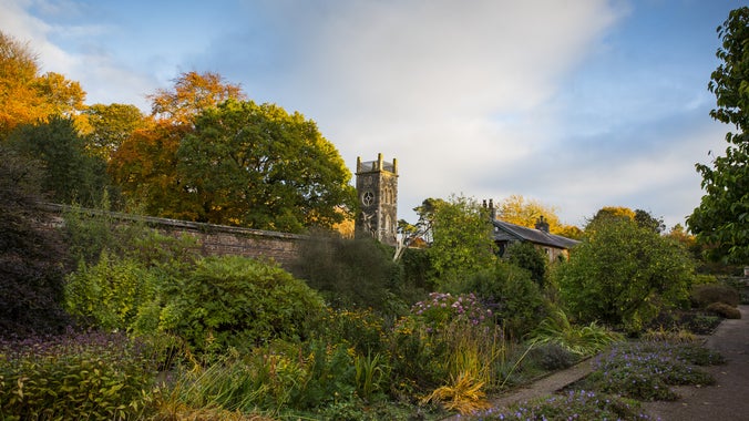 View of the Walled Garden at Rowallane Garden, County Down